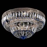 Люстра Венеция Купол пластинка Синяя в Сочи