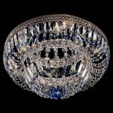 Люстра Венеция Купол пластинка Синяя в Сочи