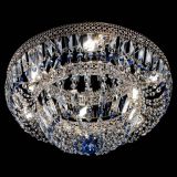 Люстра Венеция Купол пластинка Синяя в Сочи