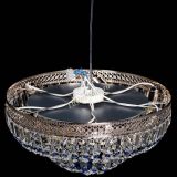 Люстра Венеция Купол пластинка Синяя в Сочи