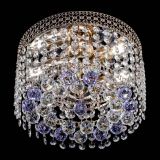 Люстра Венеция шар №2 фиолетовая в Сочи