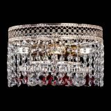 Люстра Венеция шар №2 красная в Сочи