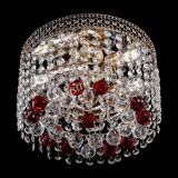 Люстра Венеция шар №2 красная в Сочи