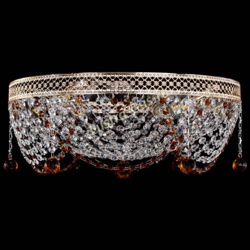 Люстра Венеция Жасмин чайная в Сочи Гусь Хрустальный