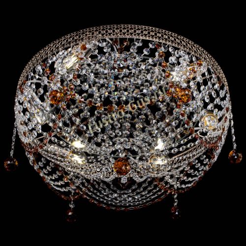 Люстра Венеция Жасмин чайная в Сочи Гусь Хрустальный