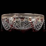 Люстра Венеция Жасмин красная в Сочи