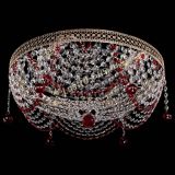 Люстра Венеция Жасмин красная в Сочи