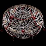 Люстра Венеция Жасмин красная в Сочи