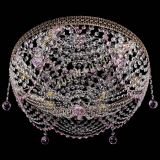 Люстра Венеция Жасмин розовая в Сочи