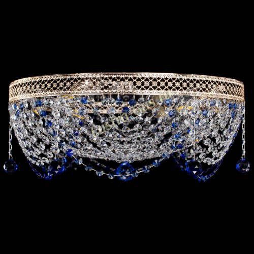 Люстра Венеция Жасмин синяя в Сочи Люстра Венеция Жасмин синяя в Сочи