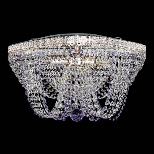Люстра Верона Токката №5 фиолетовая в Сочи Гусь Хрустальный