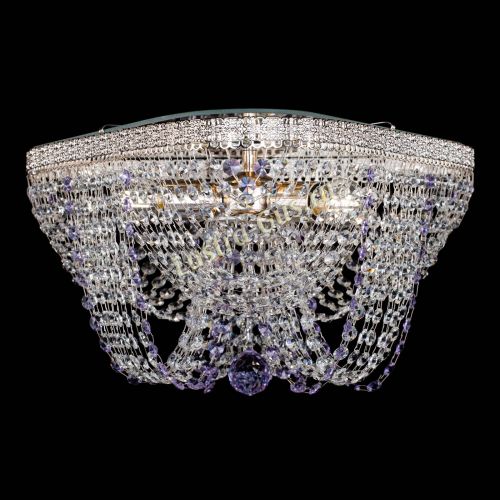 Люстра Верона Токката №5 фиолетовая в Сочи Гусь Хрустальный