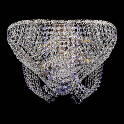 Люстра Верона Токката №5 фиолетовая в Сочи Гусь Хрустальный