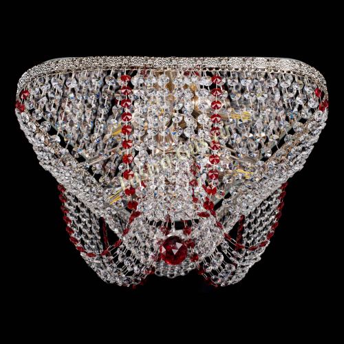 Люстра Верона Токката №5 красная в Сочи Гусь Хрустальный