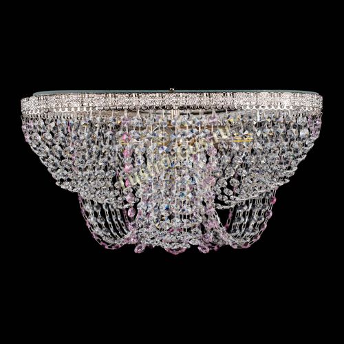 Люстра Верона Токката №5 розовая в Сочи Гусь Хрустальный