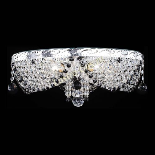 Люстра Виктория черная в Сочи Гусь Хрустальный