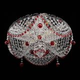 Люстра Виктория красная в Сочи