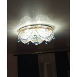 Люстра Виктория Синяя в Сочи