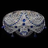 Люстра Виктория Синяя в Сочи