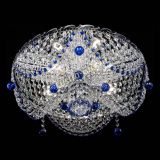 Люстра Виктория Синяя в Сочи