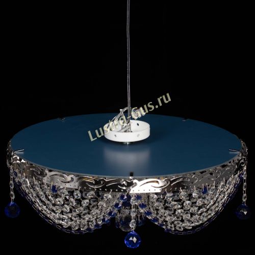 Люстра Виктория Синяя в Сочи Гусь Хрустальный