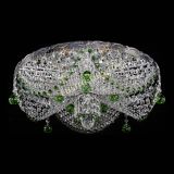 Люстра Виктория зеленая в Сочи