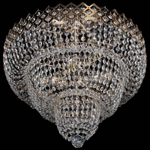 Люстра Водопад Корона №2 в Сочи Гусь Хрустальный