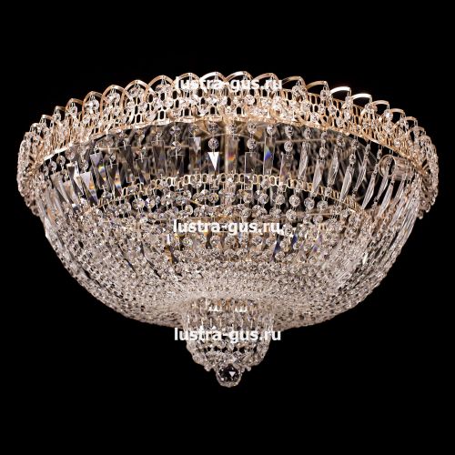 Люстра Водопад Кремлёвский оптикон в Сочи Гусь Хрустальный