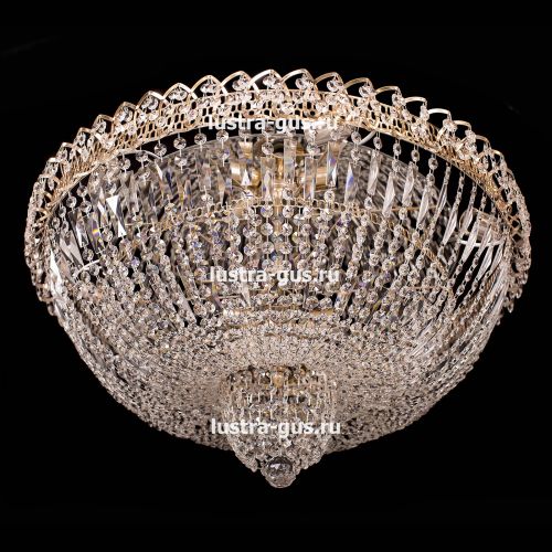 Люстра Водопад Кремлёвский оптикон в Сочи Гусь Хрустальный