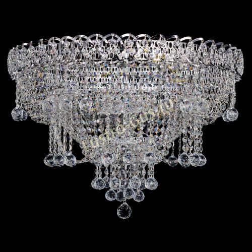 Люстра Водопад Софья №8 в Сочи Гусь Хрустальный