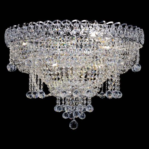 Люстра Водопад Софья №8 в Сочи Гусь Хрустальный