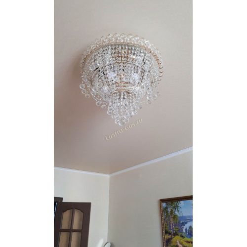 Люстра Водопад Софья в Сочи Гусь Хрустальный