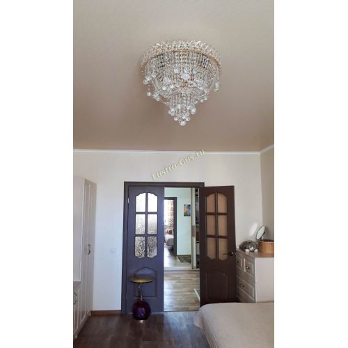 Люстра Водопад Софья в Сочи Гусь Хрустальный