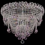 Люстра Водопад Софья розовая в Сочи Люстра Водопад Софья розовая в Сочи