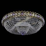 Люстра Водоворот Купол под бронзу Фиолетовый в Сочи