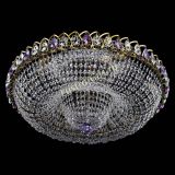 Люстра Водоворот Купол под бронзу Фиолетовый в Сочи