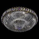 Люстра Водоворот Купол под бронзу Фиолетовый в Сочи