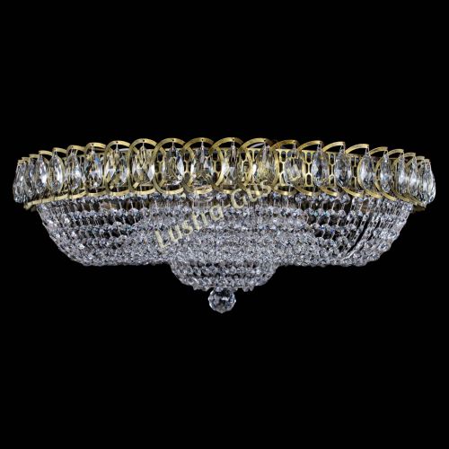 Люстра Водоворот Купол под бронзу в Сочи Гусь Хрустальный