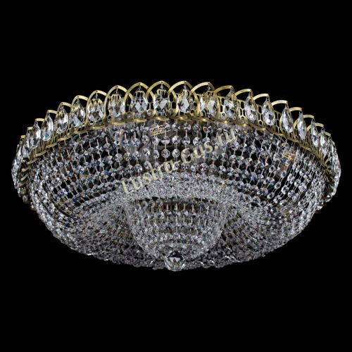 Люстра Водоворот Купол под бронзу в Сочи Гусь Хрустальный