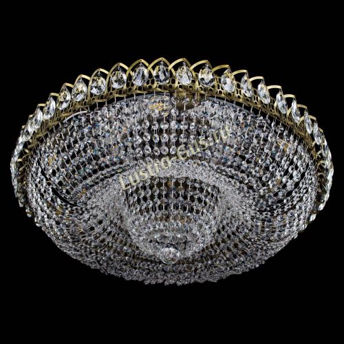 Люстра Водоворот Купол под бронзу в Сочи Гусь Хрустальный