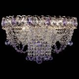 Люстра Водоворот Ольга шар фиолетовая в Сочи