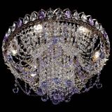 Люстра Водоворот Ольга шар фиолетовая в Сочи