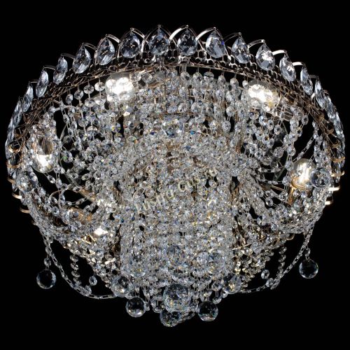 Люстра Водоворот Ольга шар в Сочи Гусь Хрустальный