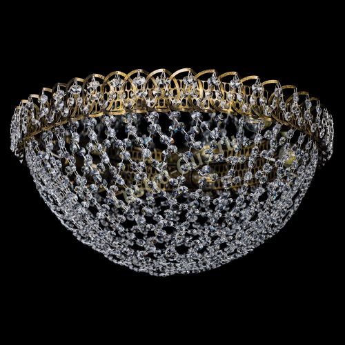 Люстра Водоворот Сетка Обтикон под бронзу в Сочи Гусь Хрустальный