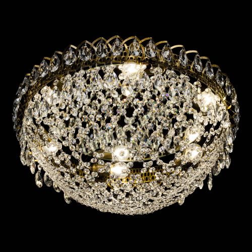 Люстра Водоворот Сетка под бронзу в Сочи Гусь Хрустальный