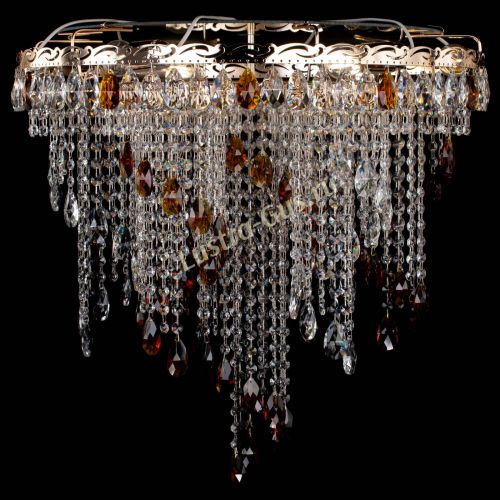 Люстра Вьюга чайная в Сочи Гусь Хрустальный