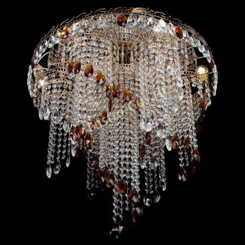 Люстра Вьюга чайная в Сочи Гусь Хрустальный