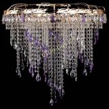 Люстра Вьюга фиолетовая в Сочи