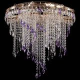 Люстра Вьюга фиолетовая в Сочи