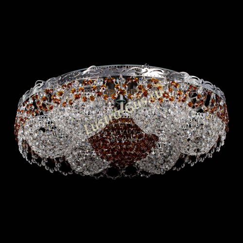 Люстра Вьюга №3 чайная в Сочи Гусь Хрустальный